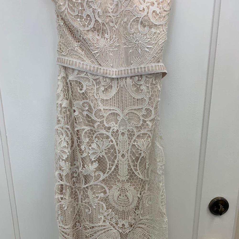 Catherine Deane Merry Wedding Gown Size 14 Lace NEW - Picture 12 of 12